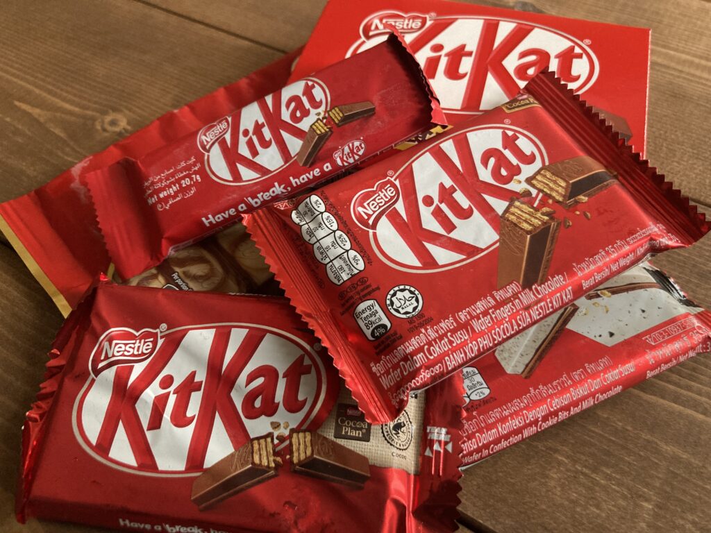 キットカットが小さい?海外と日本のキットカットのサイズはどのくらい違うのか?